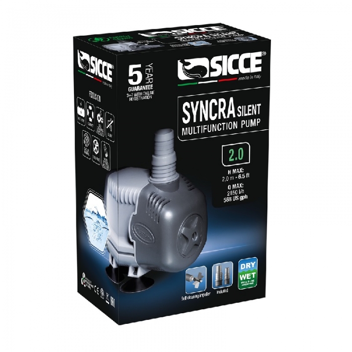 Sicce Syncra Silent 2.0 | 2150 lit/hr